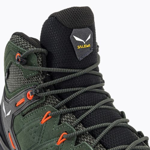 Scarpe da trekking da uomo Salewa Alp Mate Mid WP timo/nero