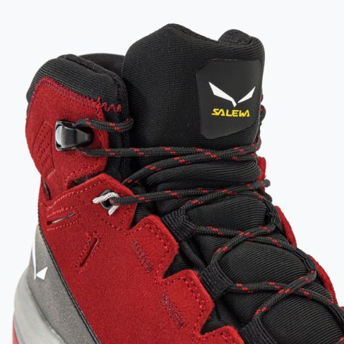 Scarpone da trekking per bambini Salewa MTN Trainer 2 Mid PTX flame/flame