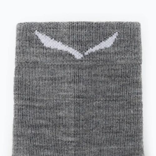Calze da trekking da uomo Salewa MTN TRN AM QRT grigio melange/4570