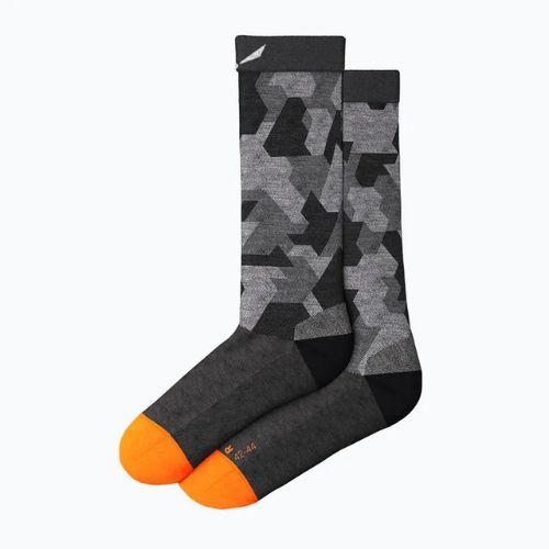 Calze da trekking da uomo Salewa Pedroc Camo AM Crew nero out