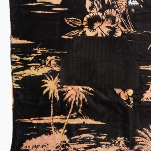 Quiksilver Hoody Towel nero/nero poncho da uomo