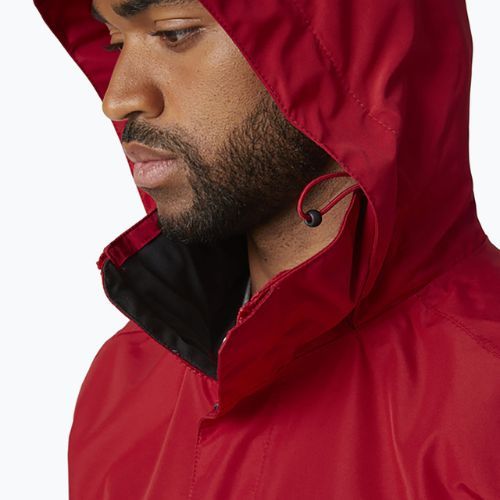 Giacca da pioggia Helly Hansen Dubliner da uomo, rosso