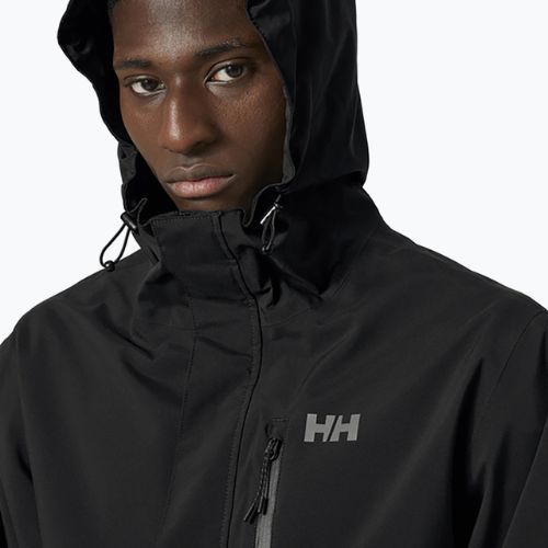 Helly Hansen giacca da pioggia da uomo Juell Storm nero