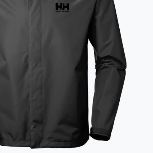 Giacca da pioggia Helly Hansen Seven J ebano da uomo