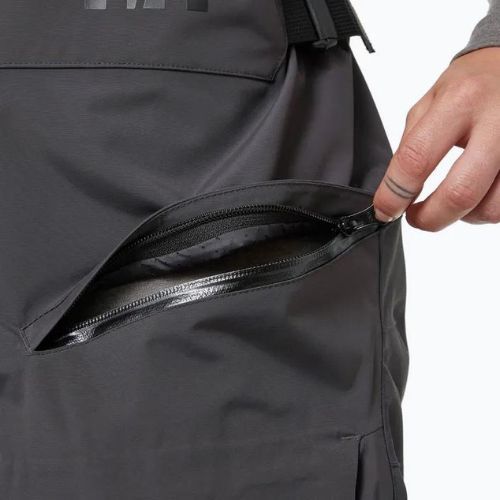 Helly Hansen Skagen Offshore Bib ebano pantaloni da vela da donna