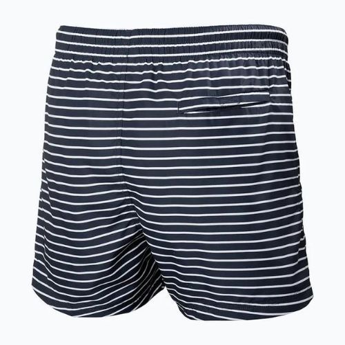 Pantaloncini da bagno Helly Hansen Newport Trunk da uomo a strisce blu
