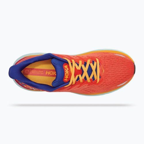 HOKA scarpe da corsa da uomo Clifton 8 fiesta/bluing