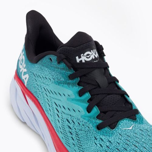 Scarpe da corsa da uomo HOKA Clifton 8 vero teal/aquarelle