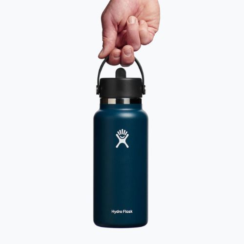 Bottiglia termica Hydro Flask Wide Flex Straw 945 ml indaco