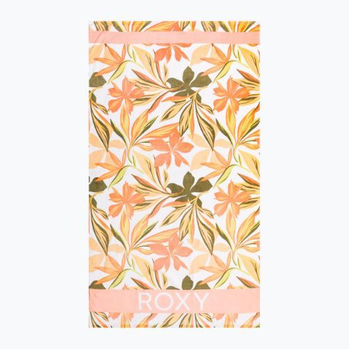 ROXY Asciugamano stampato in acqua fredda bianco brillante sottilmente salato mult