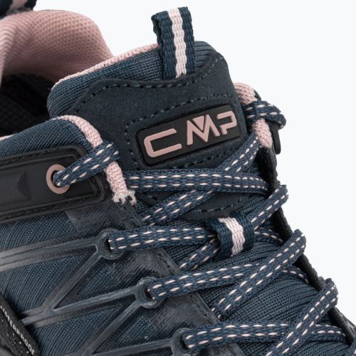 Stivali da trekking da donna CMP Rigel Low Wp blu navy 3Q54456/53UG