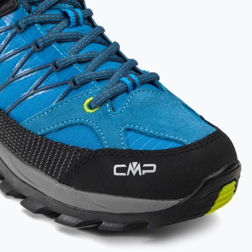 Stivali da trekking da uomo CMP Rigel Low Wp blu 3Q54457/02LC