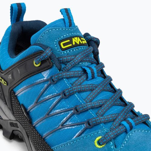 Stivali da trekking da uomo CMP Rigel Low Wp blu 3Q54457/02LC