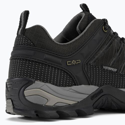 Stivali da trekking da uomo CMP Rigel Low Wp grigio 3Q54457/73UC