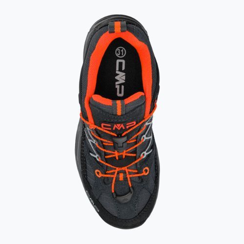 Scarponi da trekking per bambini CMP Rigel Low Wp antracite/arancio flash