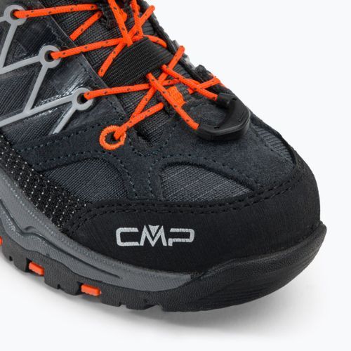 Scarponi da trekking per bambini CMP Rigel Low Wp antracite/arancio flash