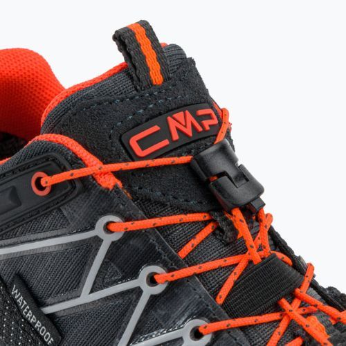 Scarponi da trekking per bambini CMP Rigel Low Wp antracite/arancio flash