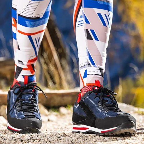 Scarpe da avvicinamento Alpina Royal Vibram blu uomo