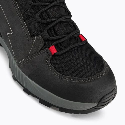 Alpina Tracker Mid, scarponi da trekking da uomo, nero/grigio