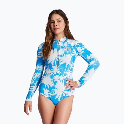 Costume da bagno Billabong Salty Dayz Light LS Spring blue hawaii da donna