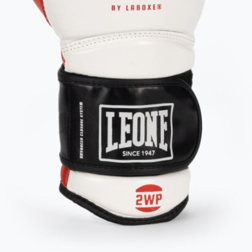 Guanti da boxe LEONE 1947 Il Tecnico N3 bianco