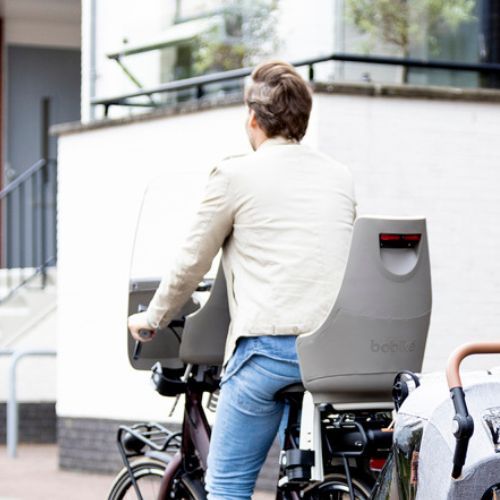 Seggiolino per bicicletta bobike Exclusive Maxi Plus safari chick