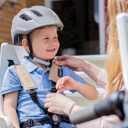 Seggiolino per bicicletta bobike Exclusive Maxi Plus safari chick