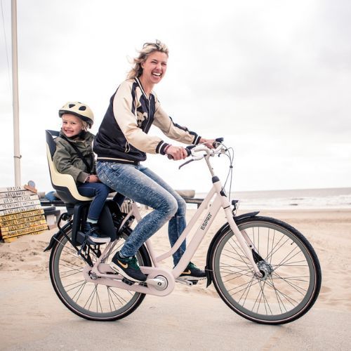 Seggiolino per bicicletta bobike Go Maxi sorbetto al limone