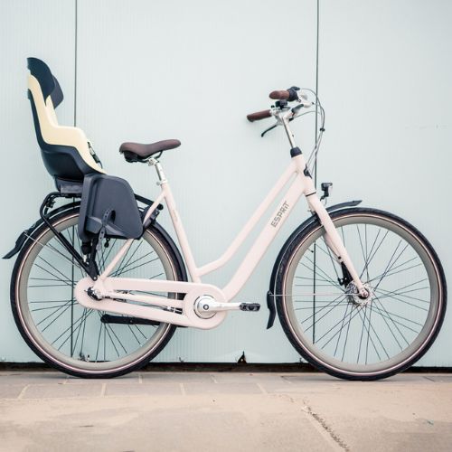 Seggiolino per bicicletta bobike Go Maxi sorbetto al limone