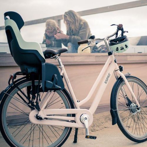 Seggiolino per bicicletta Bobike Go Maxi marshmallow menta
