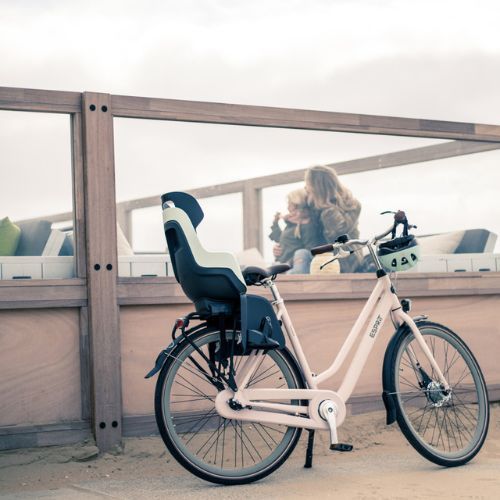 Seggiolino per bicicletta bobike Go Maxi Reclining System marshmallow menta