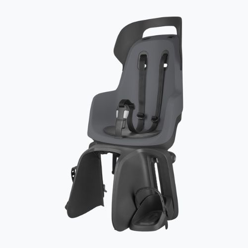 Seggiolino per bici bobike Go Maxi Reclining System grigio macaron