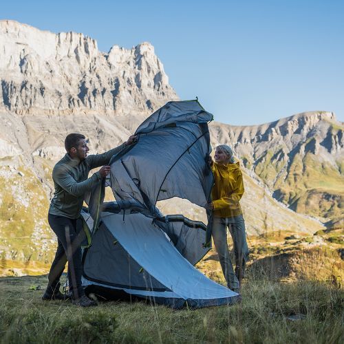 Tenda da trekking Coleman Bedrock 2 persone grigio