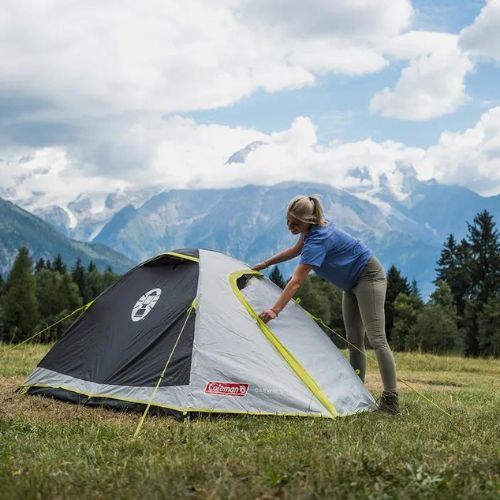 Tenda da trekking per 2 persone Coleman Darwin 2 nero/grigio
