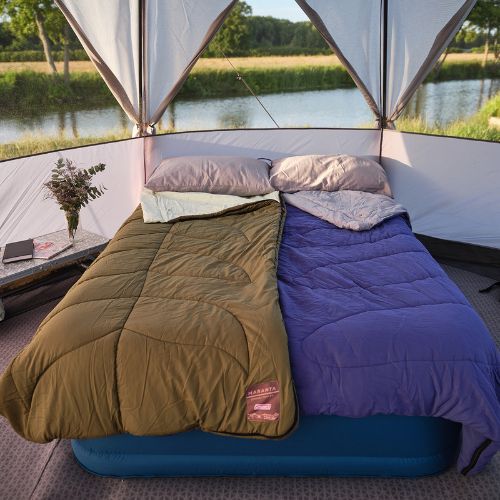 Coleman Octagon 8 Nuova tenda da campeggio grigia per 8 persone