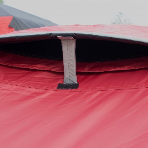 Tenda da campeggio per 3 persone Coleman The Blackout rosso/nero