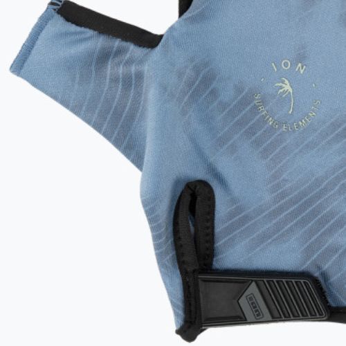 ION Amara Guanti da sport acquatici a mezze dita blu cascata