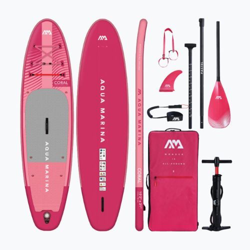 Tavola da SUP Aqua Marina Coral 10'2" lampone