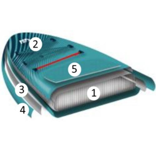 Aqua Marina Vibrant Youth 8'0" SUP board