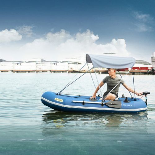 Aqua Marina Classic Advanced Fishing Boat Supporto motore elettrico pontone 4 persone