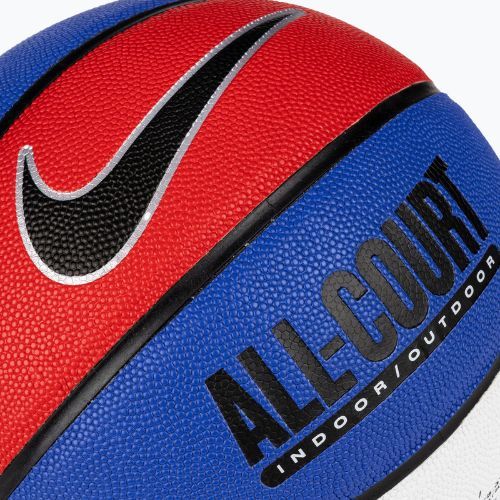 Nike tutti i giorni All Court 8P sgonfio basket gioco royal / nero / argento metallico dimensioni 7