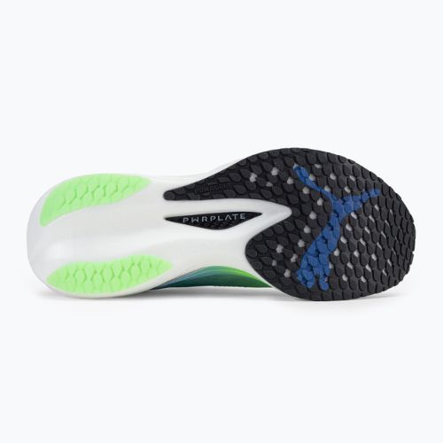 Scarpe da corsa da uomo PUMA Deviate Nitro Elite 2 fizzy lime/royal sapphire/puma nero