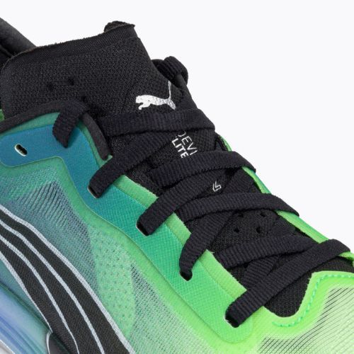 Scarpe da corsa da uomo PUMA Deviate Nitro Elite 2 fizzy lime/royal sapphire/puma nero