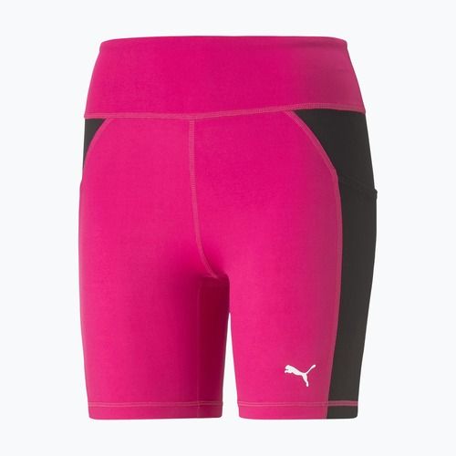 Pantaloncini da allenamento da donna PUMA Fit 5" Short orchid shadow/puma nero