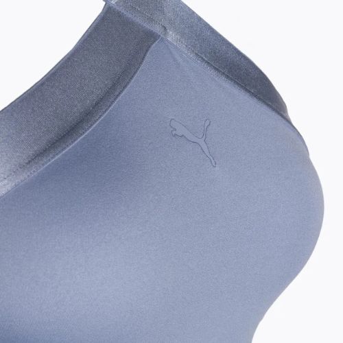 Reggiseno fitness PUMA Flawless Sculpt Mid-Impact Longline filtrato color cenere