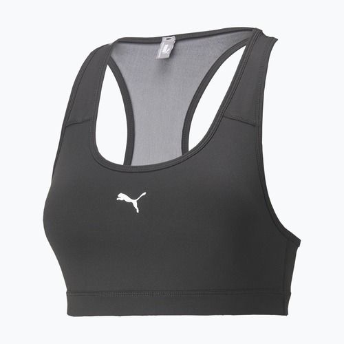 PUMA Mid Impact 4Keeps Graphic PM reggiseno fitness puma nero/bianco gatto piccolo