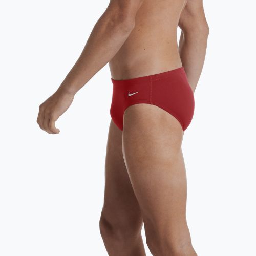 Uomo Nike Hydrastrong Solid Brief slip da bagno rosso università