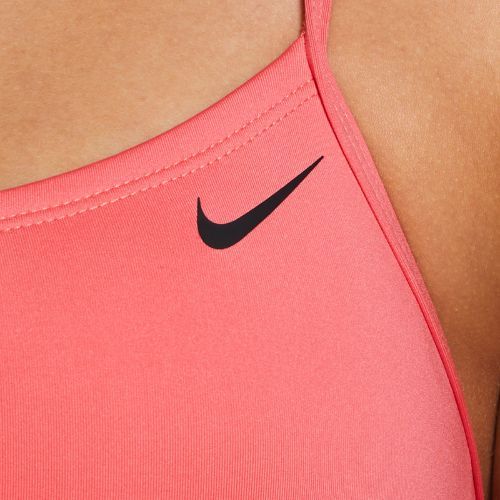 Costume da bagno due pezzi donna Nike Essential Sports Bikini mare corallo