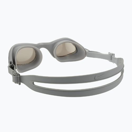 Occhialini da nuoto Nike Expanse Mirror grigio freddo
