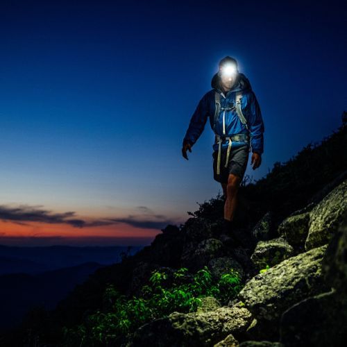 Lampada frontale Petzl Actik rosso